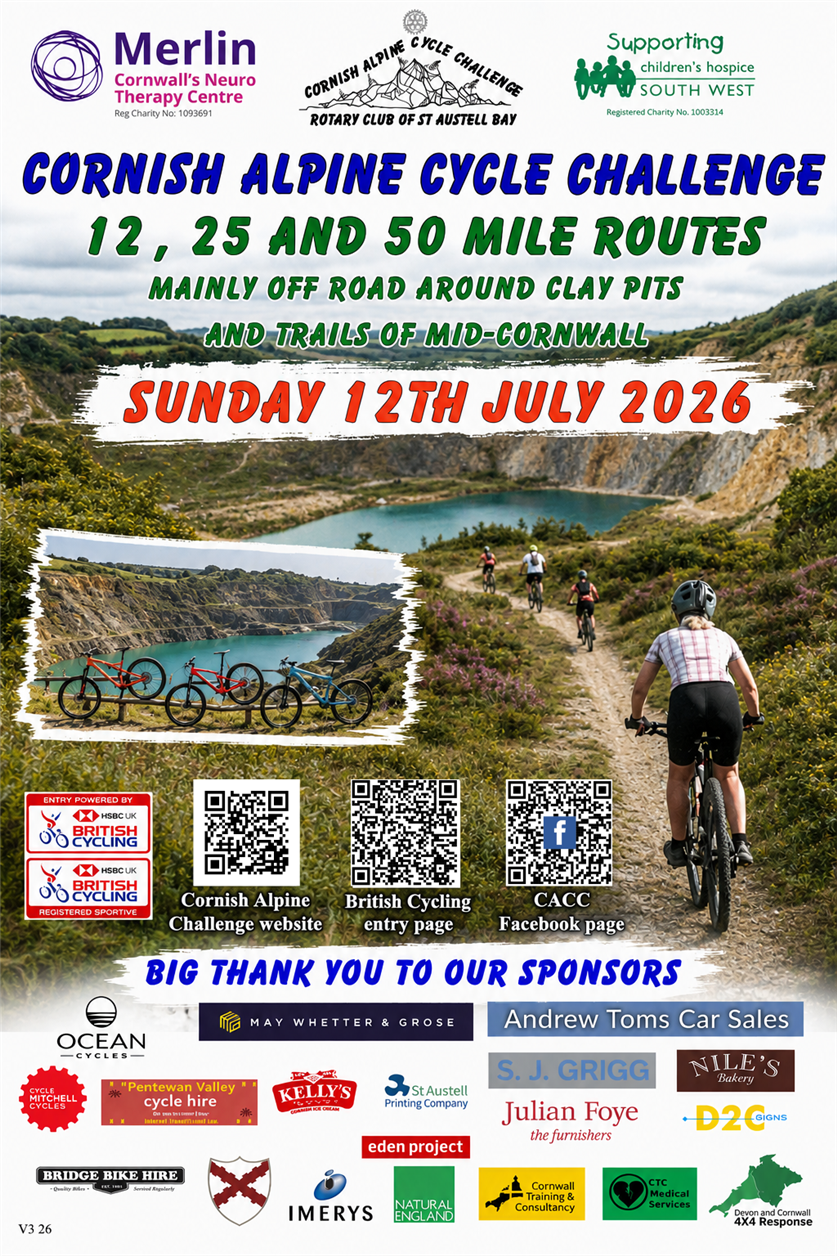 Cornish Alpine Cycle Challenge Cornish Alpine Cycle Challenge